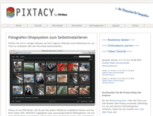 Tablet Screenshot of pixtacy.de